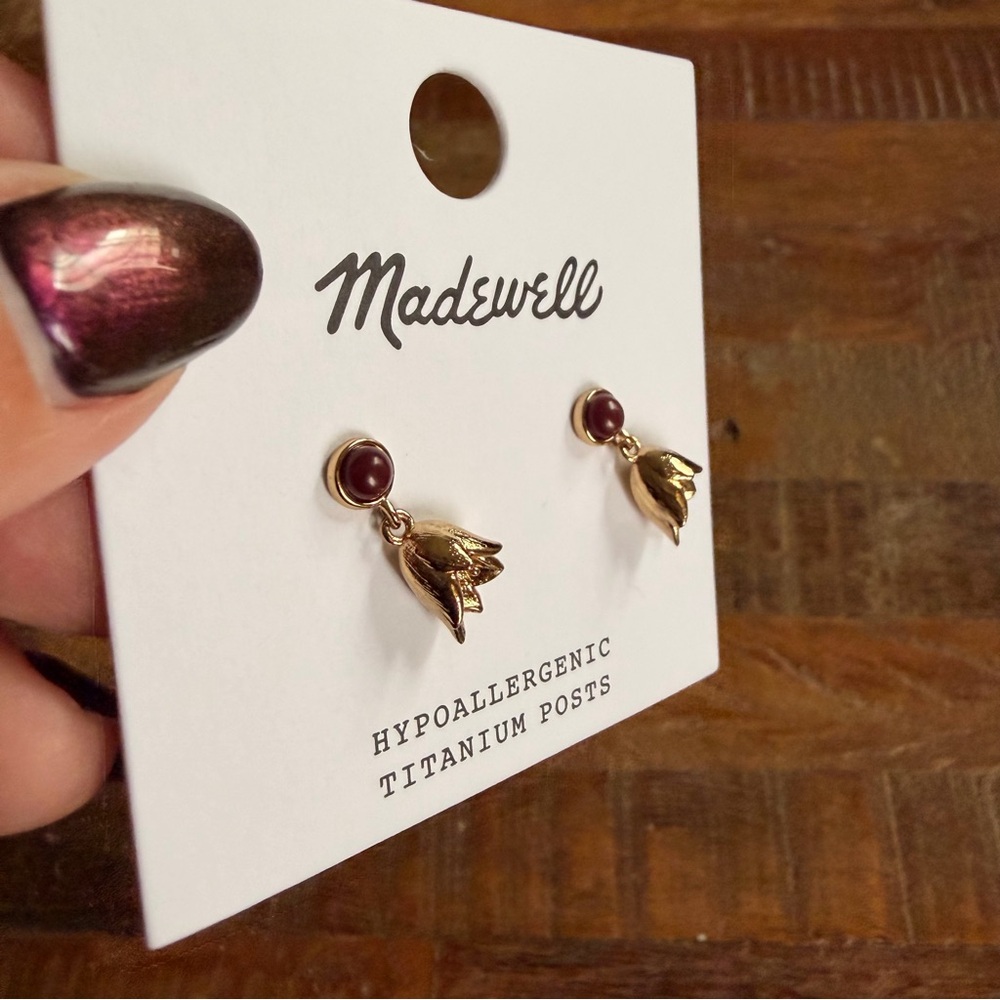 Madewell Semiprecious Lily Drop Earrings - Picture 6 of 7